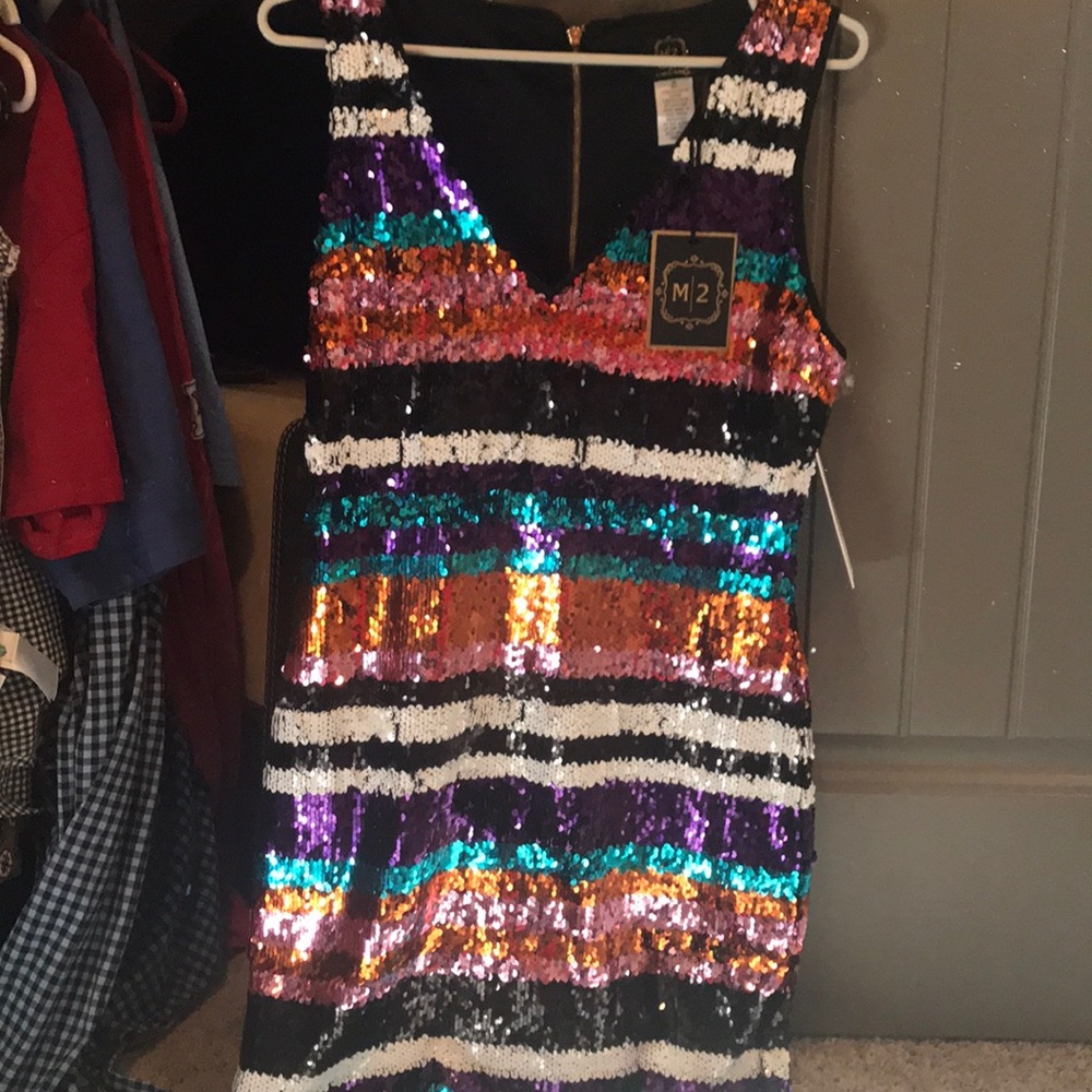 NWT Boutique sequins dress size Medium